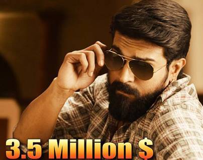 “Rangasthalam Creates Record with 3.5 MN in USA”