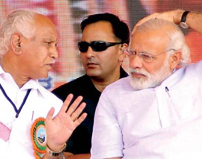narendra modi yeddyurappa