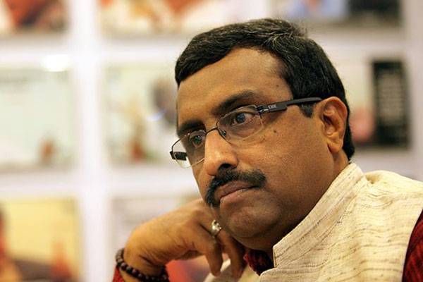 ram-madhav-Mother- passed away