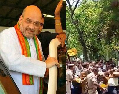 tdp-protest-against-amit-shah-in-tirupati