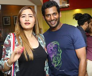 Abhimanyudu Special Screening