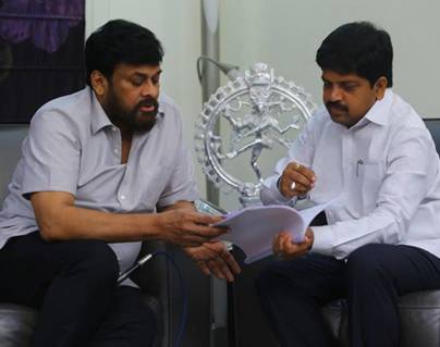 Andhra Pradesh Minister Kollu Ravinder Meets Chiranjeevi