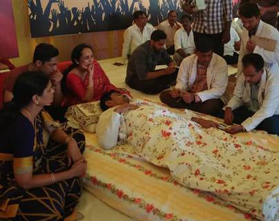 CM ramesh Hunger strike for steel plant in kadapa