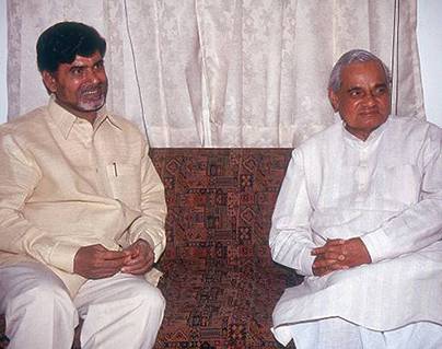 Chandraabu Naidu enquired about Atal Bihari Vajpayee Health Condition
