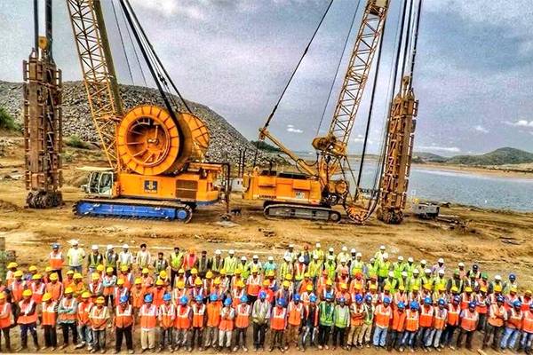Difficult Part of Polavaram Complete, On Track for 2019 Water Release