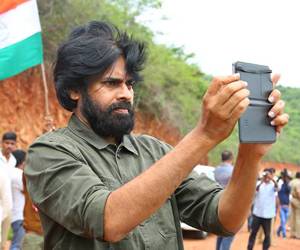 Jana-Sena-Chief-Pawan-Kalyan-Visit-I.T.-Center-Area,-Rushikonda-Photos