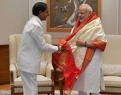 KCR Narendra Modi