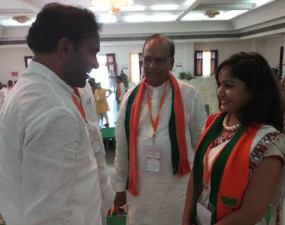 Madhavi Latha about her political career