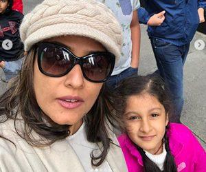 Mahesh Babu Family Vacation Stills