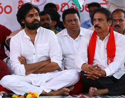 Pawan Kalyan Janasena - Communists