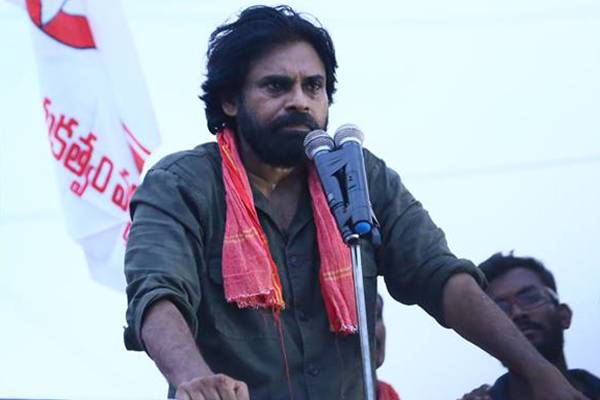 Pawan Kalyan burst on caste based politics