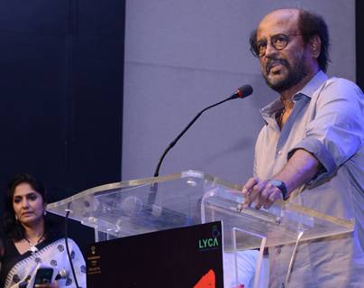 Rajini Showed Diplomacy at Press Meet?