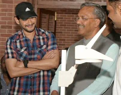 Pic Talk: Superstar With The Uttarakhand CM