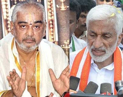 TTD Notices to Ramana Deekshitulu and Vijaya Sai Reddy