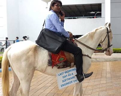 Tech Engineer’s Killing Adieu to the Job with a Message
