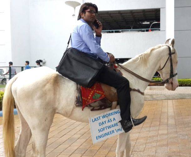 Tech Engineer’s Killing Adieu to the Job with a Message