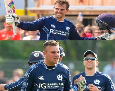 cricket -Scotland stuns England in Edinburgh