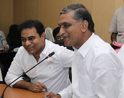 KTR Calls Harish Rao Industrious and Effective