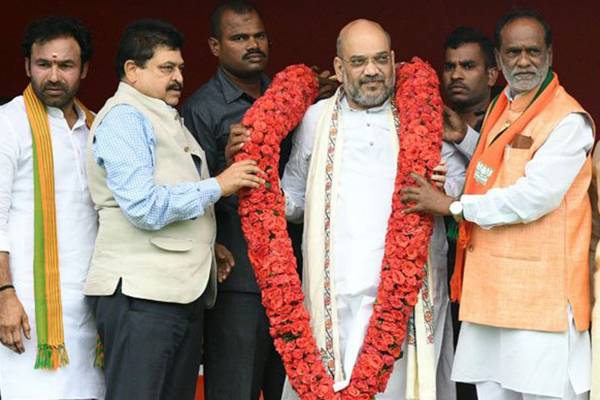 Amit Shah Disappoints Telangana Party Cadre
