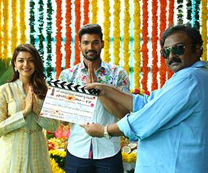 Bellamkonda Sai Srinivas - Kajal Aggarwal New Movie Launch