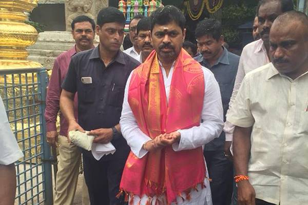 CM ramesh continues his deeksha with liquid diet