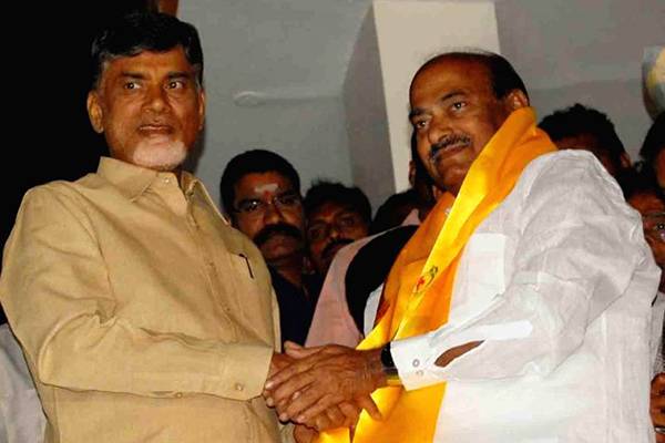 Chandrababu Naidu - JC - Diwakar Reddy