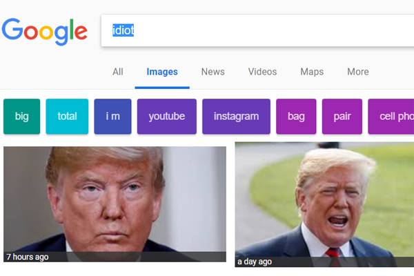 Donald-Trump-Is-the-'Idiot'-for-Google