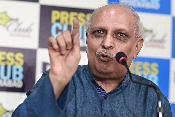 IYR Krishna Rao supports BJP Government