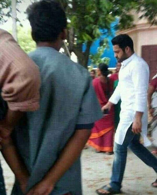 Jr NTR aravinda sametha photo leak