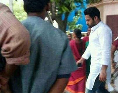 Jr NTR aravinda sametha photo leak