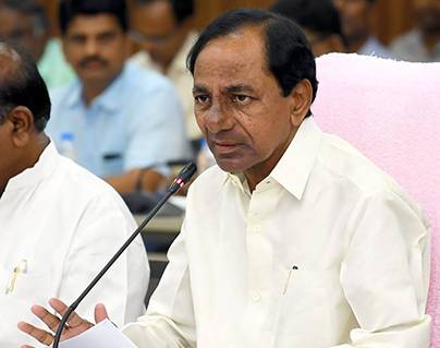 KCR spying on media-
