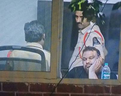 Kathi Mahesh - arrested