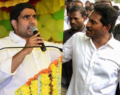 Nara Lokesh - YS Jagan