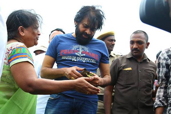 Pawan Kalyan - dharana for amaravati farmares