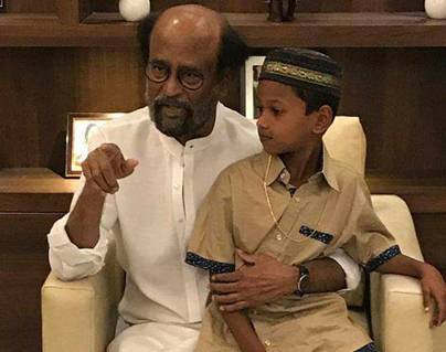 Rajini Considers the 7-Year Old His Own Son
