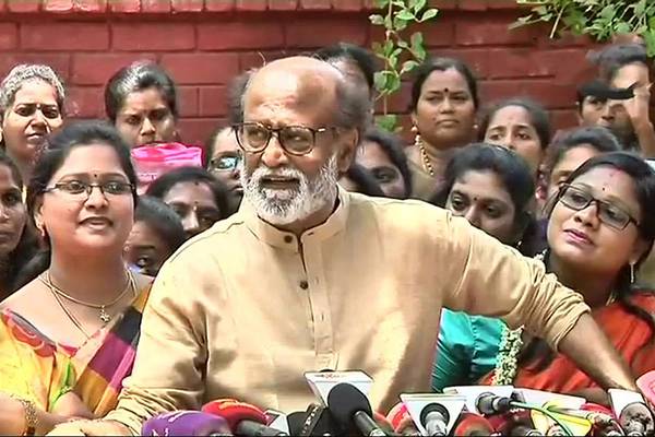 Rajinikanth supports Narendra Modi Jamili Elections 2019