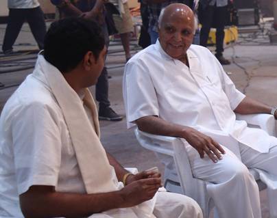 Media Baron on NTR Sets!