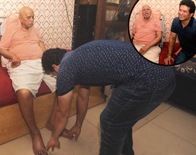 Sachin Tendulkar's Noble Gesture on Guru Purnima