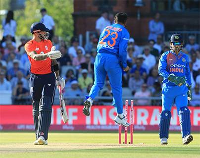 T20 -Team India Vs England - 2018