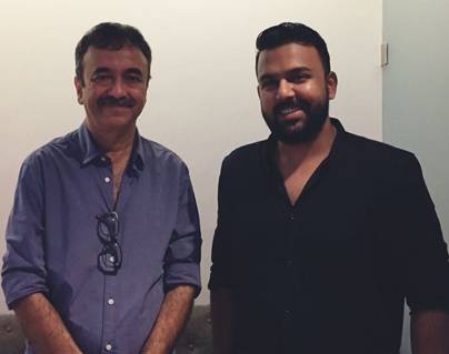 Tharun-Bhascker-Meets-'Sanju'-Director--Rajkumar-Hirani