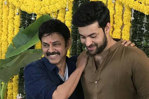 Victory Venkatesh On Sets After Two Years 