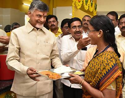 What is The Government Spending on Food in Anna Canteens?