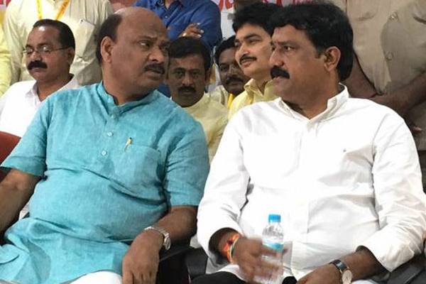 ayyanna patrudu ganta srinivas