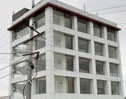 Criticism on JanaSena Party Office in guntur outer ring road