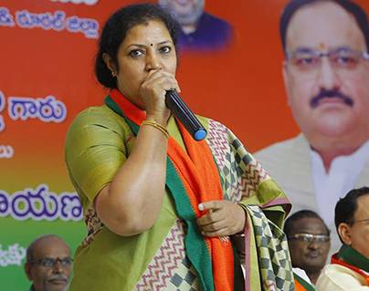 Daggubati Purandeswari say AP developmenmt only with BJP