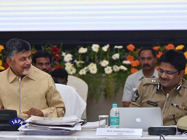 Former DGP Sambasiva Rao Meets CM Chandrababu Amid Rumours of Joining YSRCP