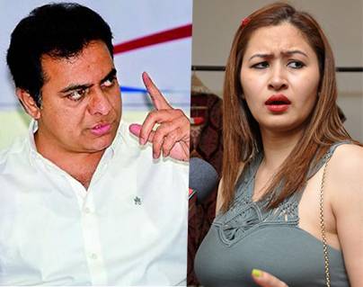 Gutta Jwala Embrasses KTR on Twitter