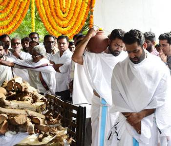 Harikrishna Laid to Rest with Full State Honours