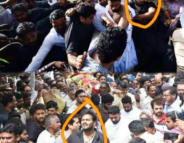 Manchu Manoj Who Stood By NTR During Cremation