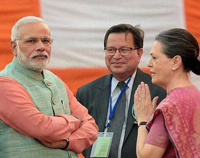Narendra Modi - Sonia Gansdhi